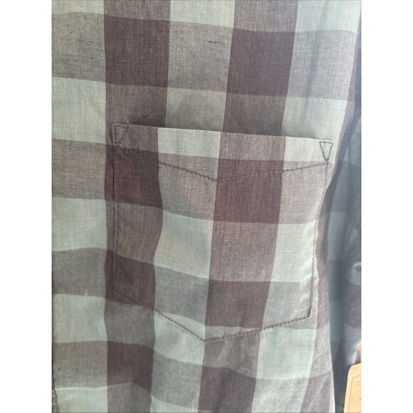 NWT Urban Pipeline Plaid Button Up Short Sleeve Casual Shirt L Men’s - Picture 5 of 9